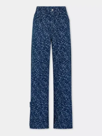 Baggy jeans med raka ben