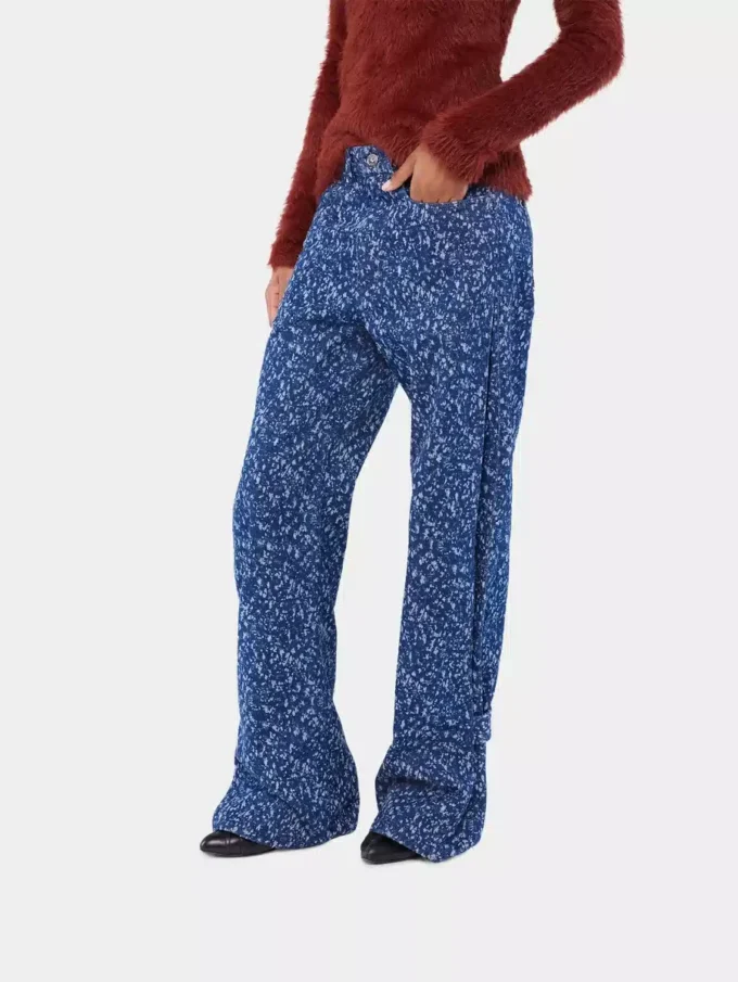 Baggy jeans med raka ben