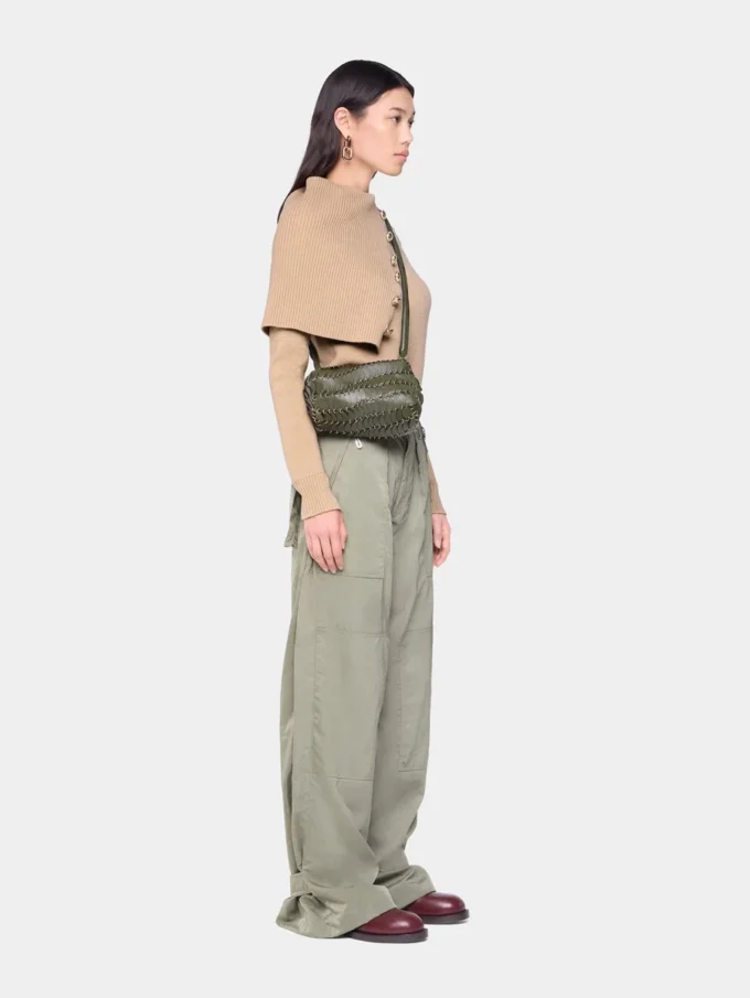 Beige tröja i ull