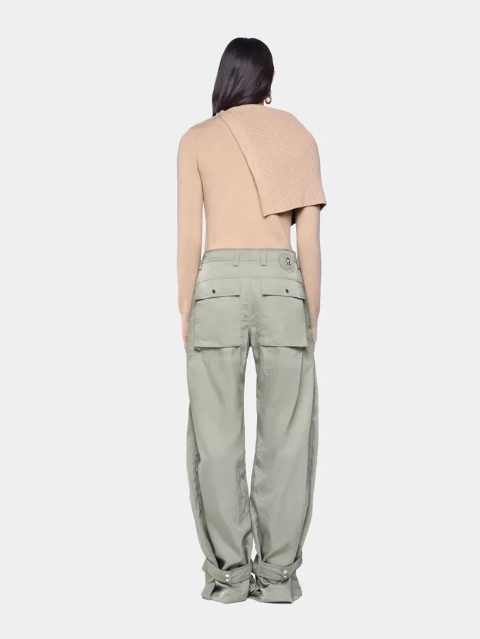 Beige tröja i ull
