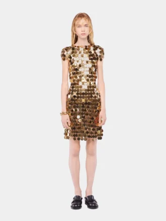 Den ikoniska guldklänningen Sparkle Disc