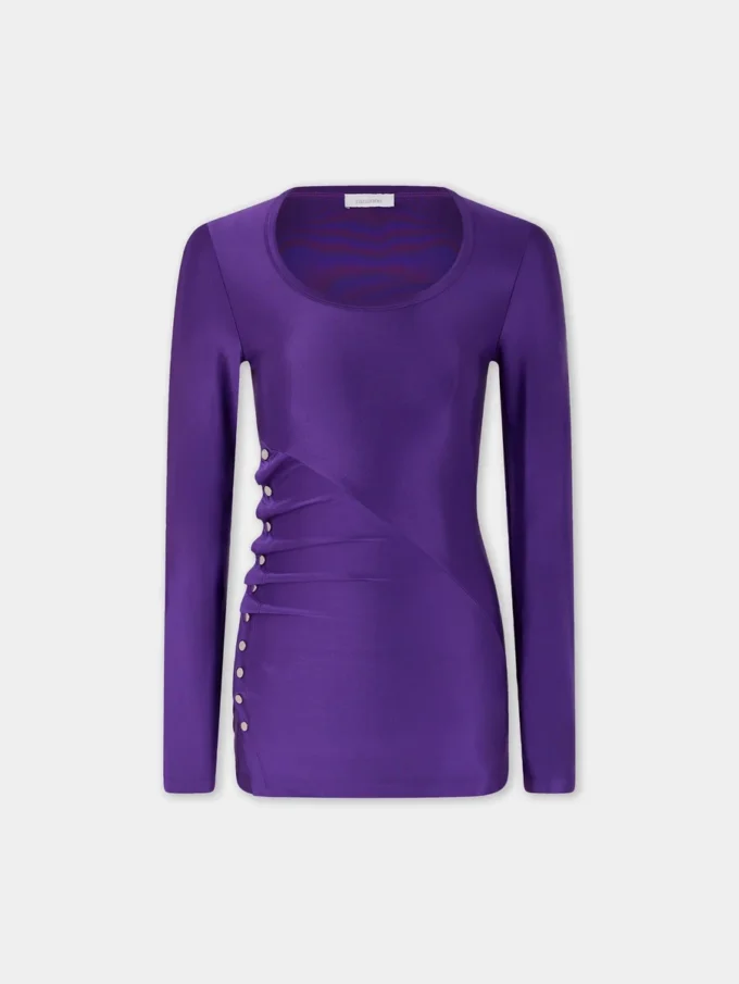 Drapad jerseyblus