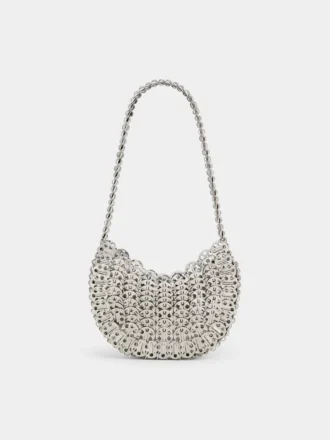 Ikonisk 1969 Moon Bag i silver