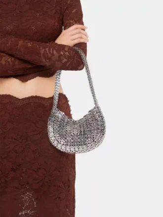 Ikonisk 1969 Moon Bag i silver