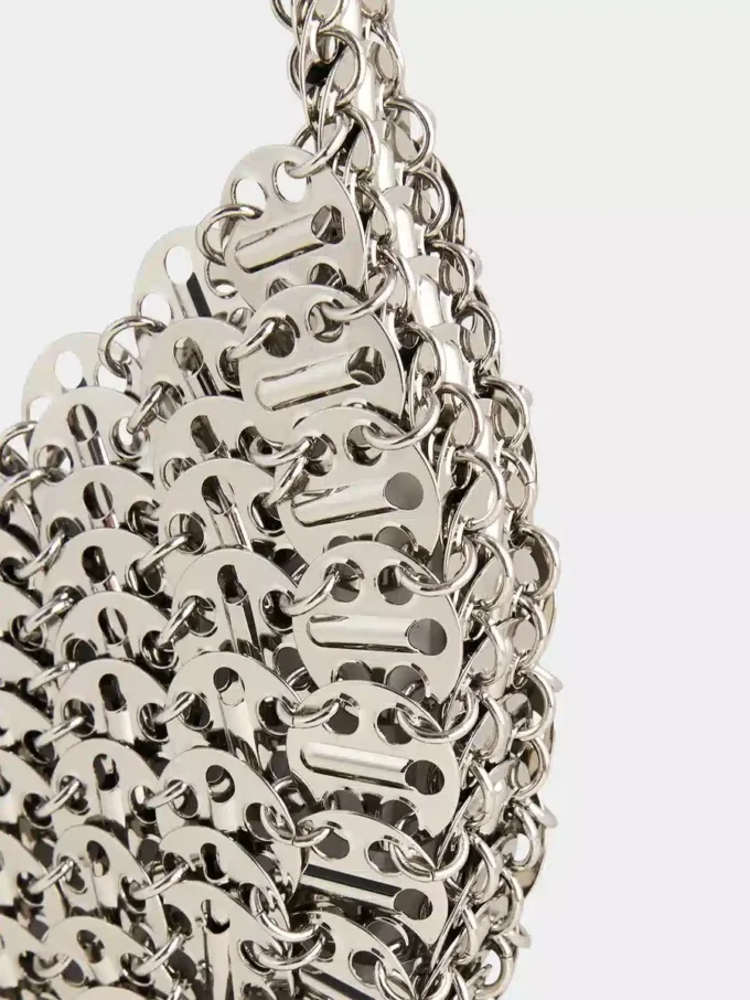 Ikonisk 1969 Moon Bag i silver Ikonisk 1969 Moon Bag i silver
