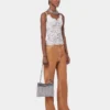 Ivory tank top i spets