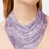 Lila kedjemail-scarf