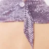 Lila kedjemail-scarf