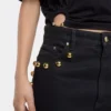 Oversize-T-shirt med piercing