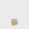 Platta sandaler med strass