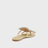 Platta sandaler med strass