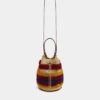 Raffia-hinkväska Raffia-hinkväska