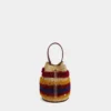 Raffia-hinkväska Raffia-hinkväska
