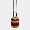 Raffia-hinkväska Raffia-hinkväska