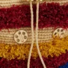 Raffia-hinkväska Raffia-hinkväska