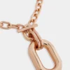 Roséguld XL Link-halsband