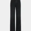 Signaturjeans i svart med 1969-skivor
