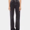 Signaturjeans i svart med 1969-skivor