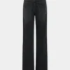 Signaturjeans i svart med 1969-skivor