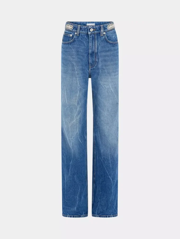 Signaturjeans med 1969-metallskivor
