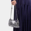 Sparkle nano metallisk pälsväska