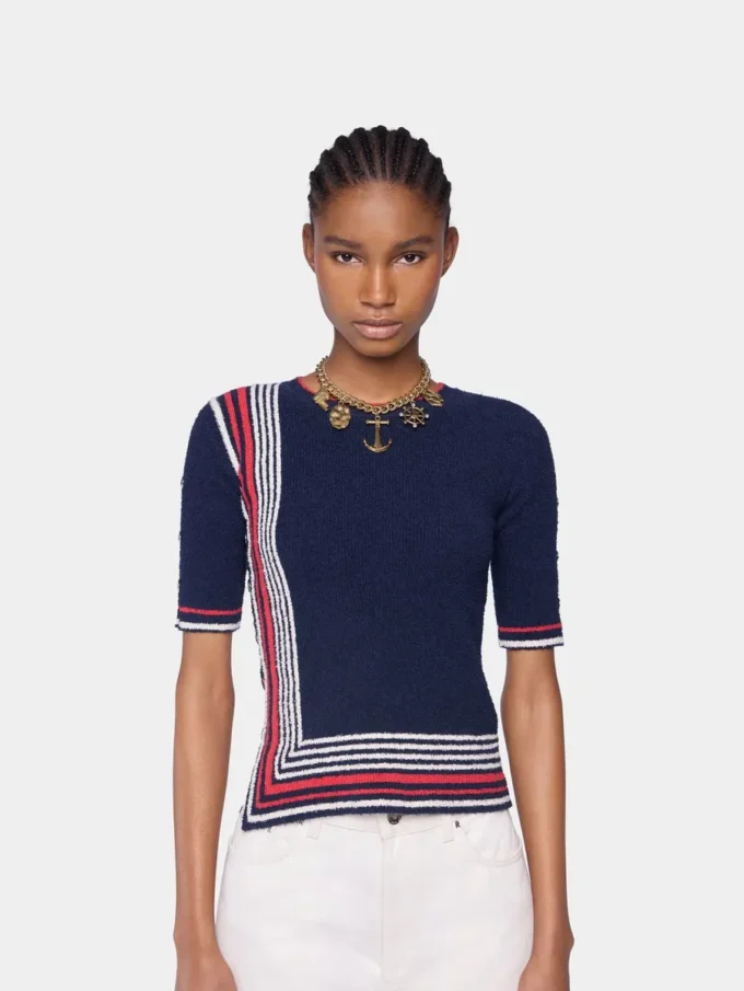 Top i frottéjersey