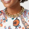 Åtta tjocka guld-/silverhalsband Åtta tjocka guld-/silverhalsband