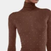 Turtleneck-tröja i ull som sitter som en andra hud