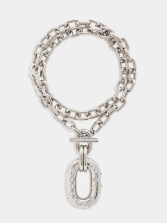 XL Link strass halsband